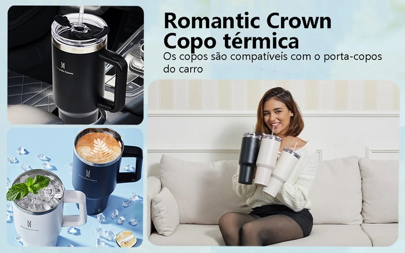 COPO TERMICO Romantic Crown Stainless Steel